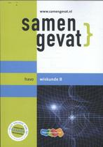 samen gevat HAVO wiskunde B, Boeken, Ophalen of Verzenden, Zo goed als nieuw, HAVO