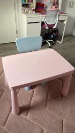 Ikea kindertafel met stoeltje, Ophalen, Zo goed als nieuw, Stoel(en)