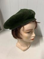 Te Koop : Militair Leger Baret 1953 Legerbaret Groen ABL 61, Verzamelen, Ophalen of Verzenden, Landmacht, Nederland, Helm of Baret