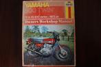 Yamaha TX XS 500 1973 - 1976  werkplaatsboek manual, Ophalen of Verzenden, Yamaha