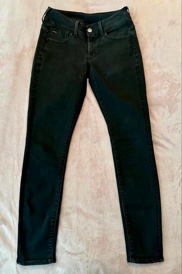 G-star jeans Lynn zwart maat 28 lengte 30