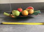 Houten fruitschaal met fruit, Huis en Inrichting, Woonaccessoires | Schalen en Manden, Ophalen of Verzenden, Zo goed als nieuw