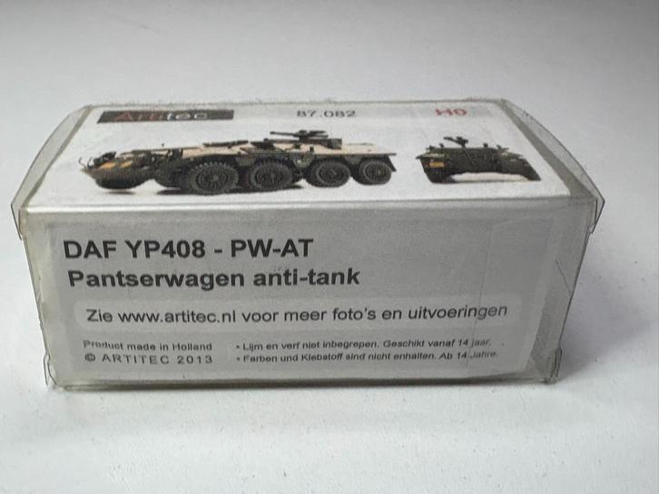 Artitec YP408 PW-AT anti-tank  IMG5864/5, Hobby en Vrije tijd, Modelauto's | 1:87, Nieuw, Overige typen, Overige merken, Ophalen of Verzenden