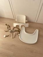 Stokke babyset tafelblad en harnas, Ophalen of Verzenden, Gebruikt, Meegroeistoel