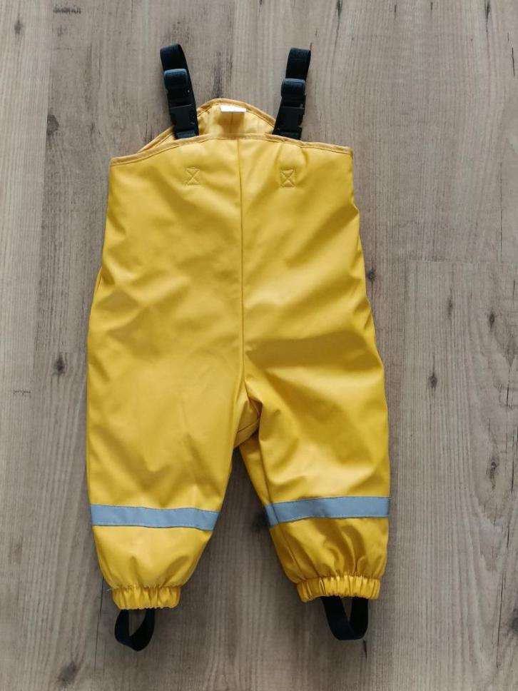 Hema - NIEUWE gele gewatteerde regenbroek maat 74, Kinderen en Baby's, Babykleding | Maat 74, Nieuw, Jongetje of Meisje, Overige typen