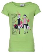 Casual meisjes t-shirt shirt top van Tom Tailor groen 128, Tom Tailor, Meisje, Nieuw, Ophalen of Verzenden