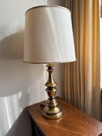 Prachtige klassieke lamp met messing voet, Ophalen, Zo goed als nieuw, Minder dan 50 cm