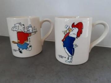 Marten Toonder mokken, bediende Joost, markies de Canteclaer beschikbaar voor biedingen