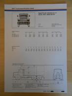 DAF N2800 Technische Specificatie 1984 6x4 Torpedo 2800 NAT, Ophalen, Zo goed als nieuw, Overige merken, DAF Trucks