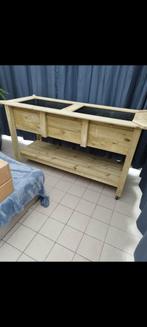 Plantenbak geimprimeert hout 1,80x70x75, Ophalen, Nieuw, Rechthoekig, Hout