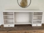 Ikea Hemnes opzetkast voor bureau incl lades en planken, Gebruikt, 100 tot 150 cm, Ophalen of Verzenden, Minder dan 100 cm