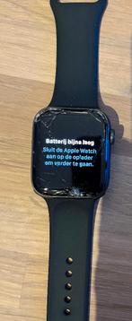 Apple Watch SE 44mm, Sieraden, Tassen en Uiterlijk, Smartwatches, Gebruikt, Hoogte, Apple Watch ⌚️, Zwart