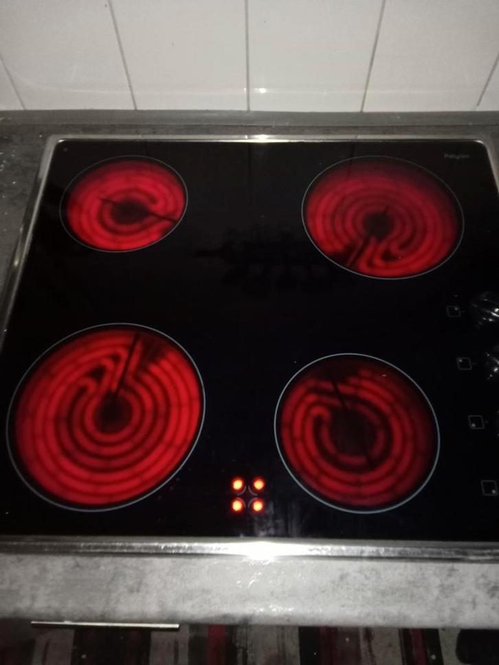 PELGRIM, Witgoed en Apparatuur, Kookplaten, Gebruikt, Inbouw, Keramisch, 4 kookzones, Ophalen