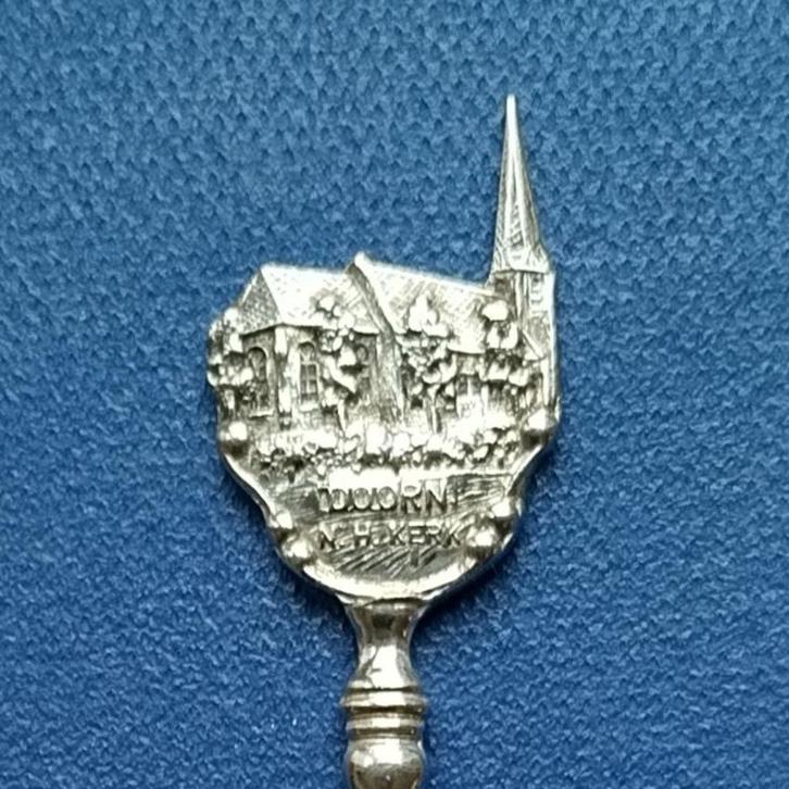 verzilverd lepeltje NH Kerk Doorn (P paardenhoofd R), Antiek en Kunst, Antiek | Bestek, Ophalen of Verzenden