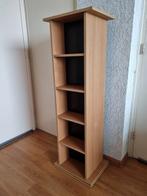 Mooie draaibare houten CD/DvD toren, Huis en Inrichting, Woonaccessoires | Cd- en Dvd-rekken, Ophalen, Zo goed als nieuw, Cd's of Dvd's