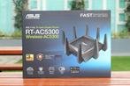 Asus RT-AC5300 tri-band router zeer snel, met doos, Ophalen of Verzenden, Zo goed als nieuw, Router, Asus