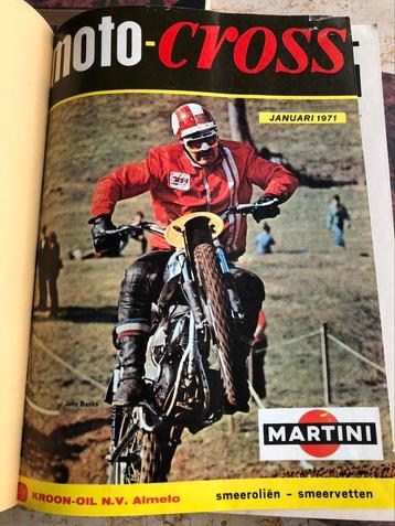 Moto-Cross magazine 5 jaargangen 1968-1972 motorsport cross