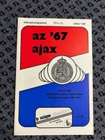 Programma Finale KNVB beker 1981 Ajax-AZ ‘67, Ophalen of Verzenden, Zo goed als nieuw, Ajax, Boek of Tijdschrift
