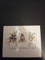 DDR Postzegels - Leipziger Herbstmesse 1988, Ophalen of Verzenden