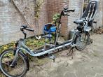Elektrische Ouder-Kind Tandemfiets CoPilot, Gebruikt, 50 km per accu of meer, 55 tot 59 cm, Ophalen