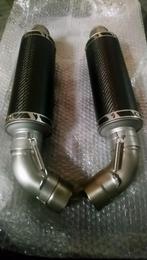 Carbon TITANIUM termignoni uitlaat dempers hypermotard, Ophalen of Verzenden