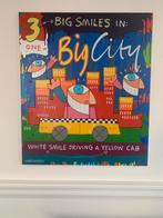 3 Big Smiles in One Big City - Marsman, Antiek en Kunst, Kunst | Schilderijen | Modern, Ophalen