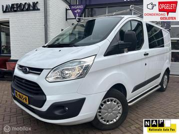 Ford Transit Custom 270 2.2 TDCI L1H1 DUBBELE CABINE * AIRCO beschikbaar voor biedingen