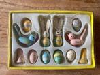 12 Paashangers houten pasen hout hanger, Diversen, Pasen, Ophalen of Verzenden, Zo goed als nieuw
