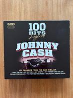 Johnny Cash - 100 Hits Legends 5-cd, Ophalen of Verzenden, Zo goed als nieuw, Boxset
