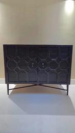 Bepurehome bequest dressoir zwart - 86x109x50 cm, Ophalen, Met deur(en), 100 tot 150 cm, Zo goed als nieuw