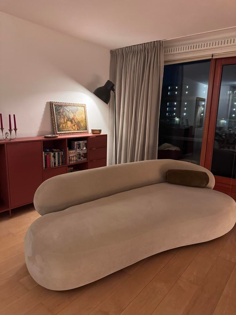 Westwing Alba 3-zits bank, Ophalen, Driepersoons, 75 tot 100 cm, Zo goed als nieuw