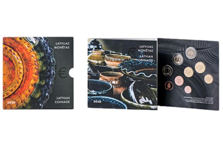 BU set Letland 2020 Blister - 1 cent t/m 2 euro + 2 euro CC, Postzegels en Munten, Munten | Europa | Euromunten, Setje, Overige waardes