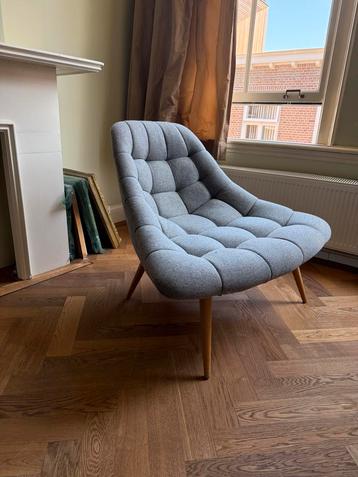 Made Grijze Stoffen Fauteuil - Stijlvol