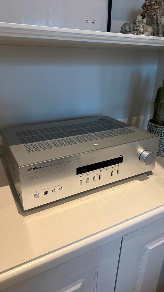 Yamaha R-S202D Stereo Receiver - Zwart, Audio, Tv en Foto, Versterkers en Receivers, Nieuw, Stereo, 60 tot 120 watt, Yamaha, Ophalen