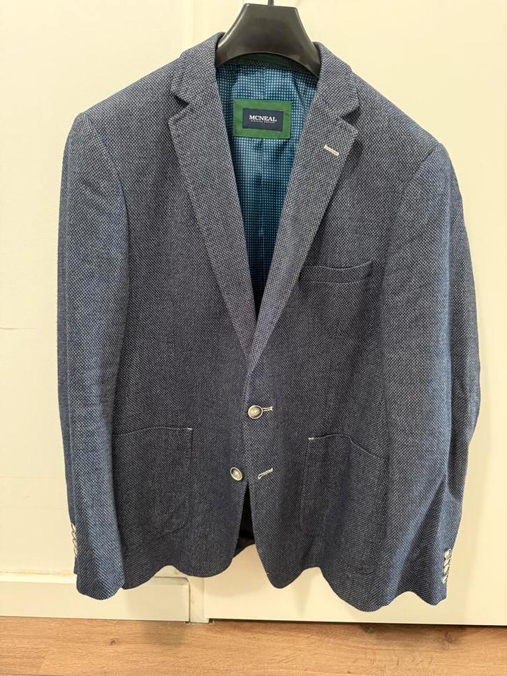 McNeal Colbert Blauw Maat 27 (buikmaat), Kleding | Heren, Kostuums en Colberts, Zo goed als nieuw, Overige maten, Blauw, Ophalen of Verzenden