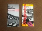 2 folders 1983 Circuit Zandvoort autosport F1 etc Zandpop, Verzamelen, Automerken, Motoren en Formule 1, Ophalen of Verzenden