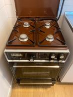 Pelgrim kookplaat + oven, Witgoed en Apparatuur, Kookplaten, 4 kookzones, Vrijstaand, Gebruikt, Ophalen