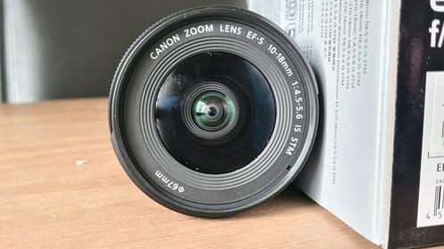 Canon EF-S 10-18mm f/4.5-5.6 IS STM, Audio, Tv en Foto, Fotografie | Lenzen en Objectieven, Zo goed als nieuw, Groothoeklens, Ophalen of Verzenden