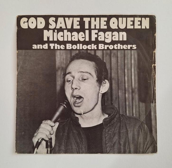 Michael Fagan And The Bollock Brothers - God Save The Queen, Cd's en Dvd's, Vinyl Singles, Gebruikt, Single, Overige genres, 7 inch