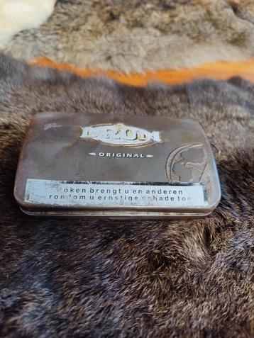 Vintage Drum Tabaksblik Metaal - Oude Rolltabak Tin beschikbaar voor biedingen