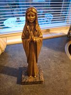 Bronzen Maria Beeld op Granieten Voetstuk, Antiek en Kunst, Kunst | Beelden en Houtsnijwerken, Ophalen