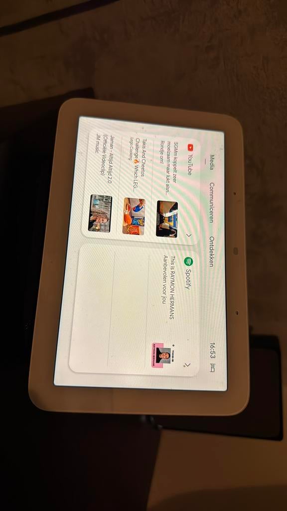 Google nest hub, Ophalen of Verzenden, Zo goed als nieuw