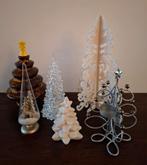 6 kleine duurzame kerstboompjes, Diversen, Kerst, Ophalen of Verzenden, Zo goed als nieuw