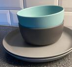 Royal VKB servies bordjes en schaaltjes, Overige materialen, Ophalen of Verzenden, Zo goed als nieuw, Bord(en)