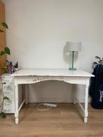 Brocante Bureau Wit, Ophalen, Gebruikt