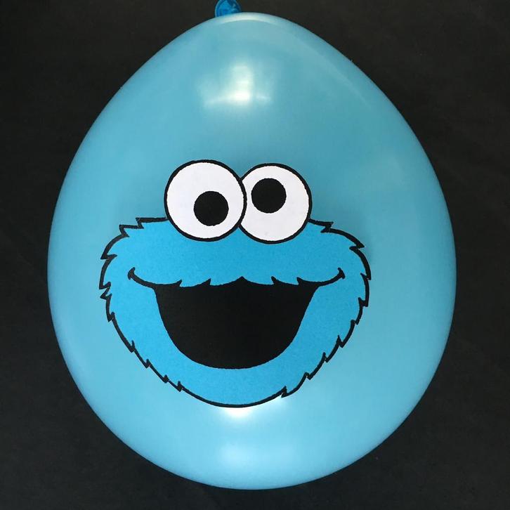 Koekiemonster voor tranktatie, versiering of (naam)slingers, Hobby en Vrije tijd, Feestartikelen, Nieuw, Versiering, Verjaardag