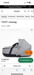 Yoyo Babyzen Reiswieg - Zo goed als nieuw!, Ophalen of Verzenden, Zo goed als nieuw, Met reiswieg, Kinderwagen