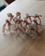Bol vaasjes met lint, 10st - Bruiloft decoratie, Ophalen of Verzenden