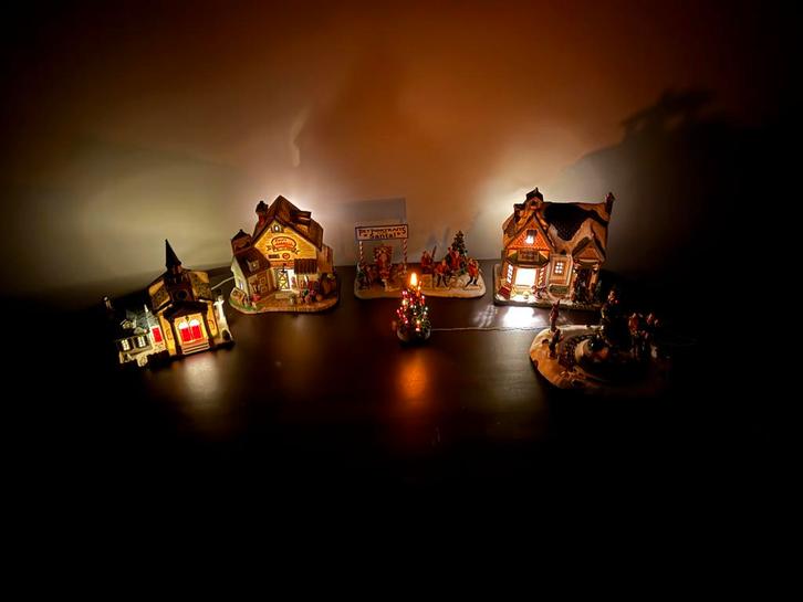 Lemax Kerstdorp Collectie - Diverse Items, Verzamelen, Speelgoed, Gebruikt, Ophalen