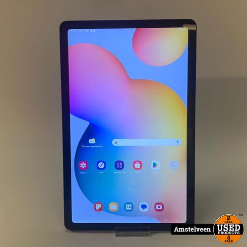 Samsung Galaxy Tab S6 Lite Wi-Fi 4G 128GB Black | Nette Staa, Computers en Software, Android Tablets, Gebruikt